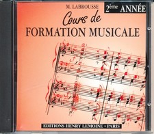 CD Cours de Formation Musicale