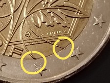 Pièce De 2 Euros Rare avec