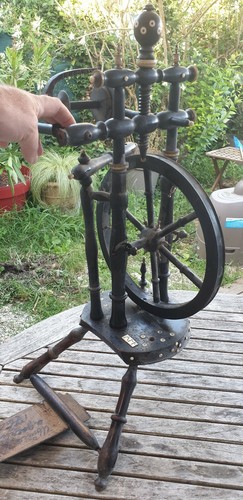 Rouet ancien 1864 spinning - ancien,