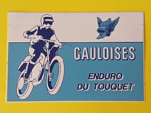 Autocollant vintage moto - autocollant,