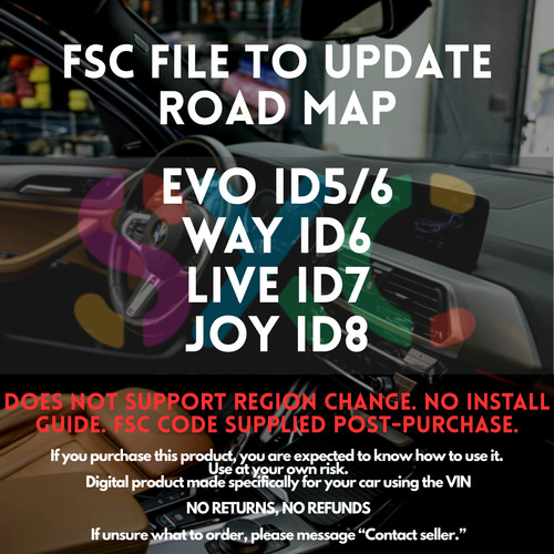 Fsc code for bmw - for, mini