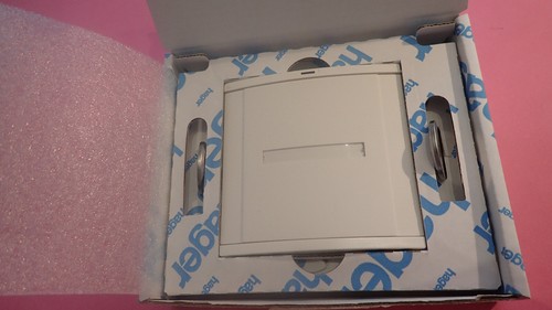 Hager td110 poussoir radio - hager, 1