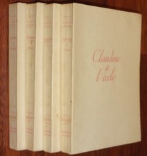 Colette x 4 CLAUDINE A L'ECOLE