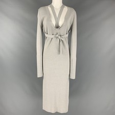 DION LEE Taille M Gris Viscose