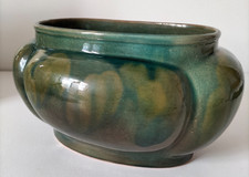 Cache-pot Art déco lobé en