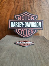 Logo Harley Davidson - 20cm sur support - Imprimé en 3D