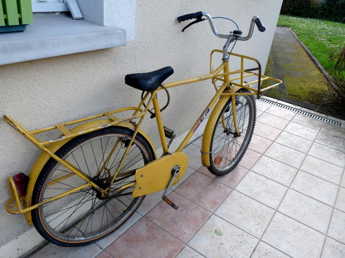 Ancien vélo poste - vélo, /