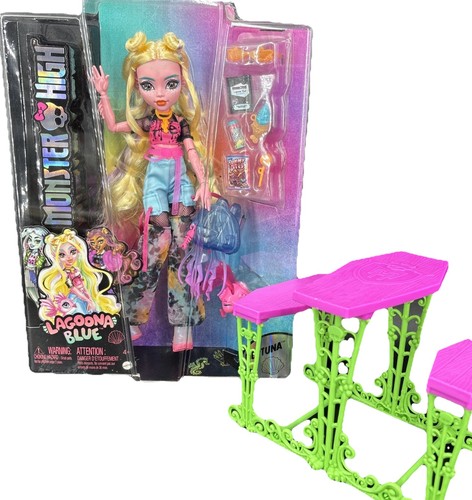 New monster high lagoona blue - new,