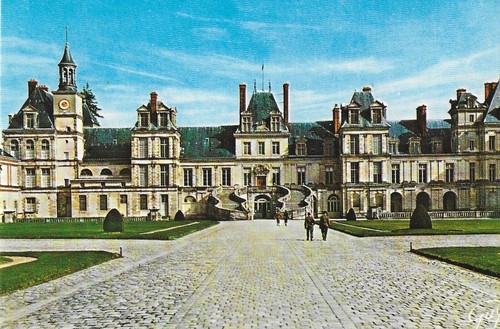 Carte postale fontainebleau - carte,