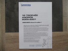 Information presse MICHELIN – 12ième Trophée ANDROS 2000-2001
