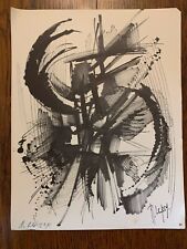 hélio gravure signée  de