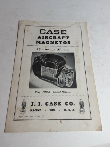 Case aircraft magnetos - case,