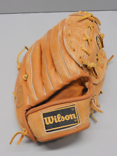 -ANCIEN GANT de BASEBALL WILSON PRO SPECIAL en CUIR Couleur MARRON CLAIR   D