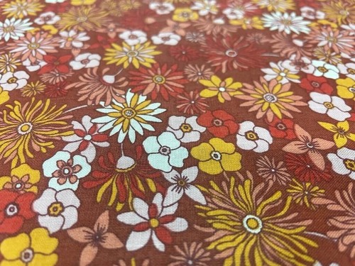 Tissu coton style liberty - , ton