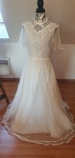 Robe de mariée vintage dentelle Taille FR36