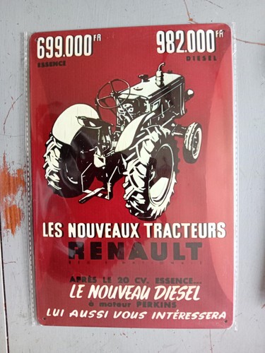 Plaque métal décorative - plaque,