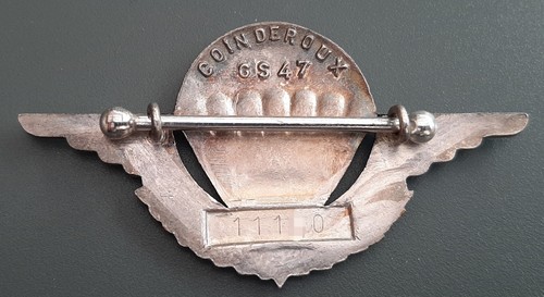 Insigne numéroté brevet - insigne,