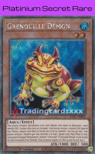 Grenouille démon - yu-gi-oh!,