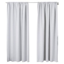 Lot de 2 Rideaux 135x245cm occultants décoration Suspension avec Passe-Tringl...