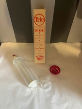 TRIO seringue à décorer vintage en plastique