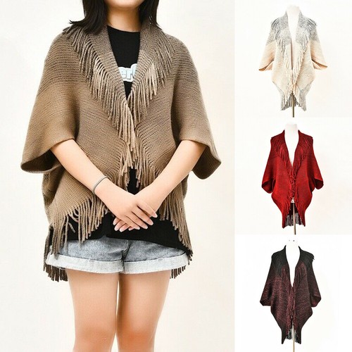 Femme gland tricot - gland, poncho