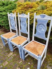 Lot de 3 chaises bretonnes