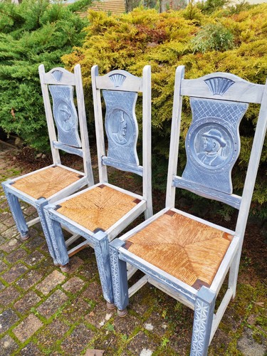 Lot chaises bretonnes - de, 3
