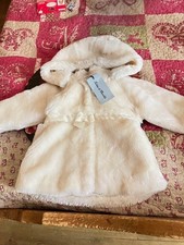 manteaux neuf tartine et chocolat 6 MOIS BLANC FOURRE DOUBLEE T BEAUX CAPUCHE