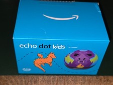 Haut-parleur intelligent Amazon 5ème génération Echo Dot pour enfants - Dragon