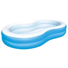 Bestway Piscine Big Lagoon Family Gonflable hors Terre Rectangulaire Enfants