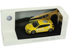 VW SCIROCCO III R CUP -80% CO2 2010 YELLOW SPARK 1K1099300EGSF 1/43 VOLKSWAGEN