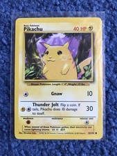 Basic Pokémon Pikachu 1999