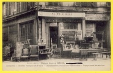 cpa Très RARE 75 - PARIS 33 Avenue du MAINE Au PELE MELE Maison Gaston ZIÉBEL