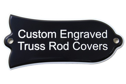 Custom engraved truss rod - engraved,