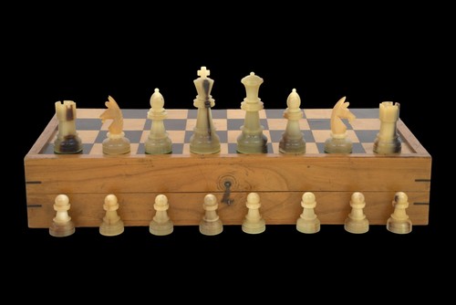 Ancien jeu échecs - ancien, en