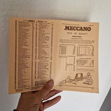 DINKY  CATALOGUE TARIF APRIL 1956 dinky  meccano horby