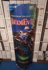 POS plv PS4 Playstation 4 1 ps1 medievil Totem Stand Display Promo Store 