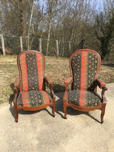 Vieux fauteuils voltaires à - vieux,