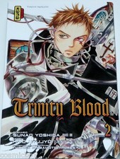 Manga TRINITY BLOOD tome 2 dark Kana éditions yoshida kyujyo très bon état