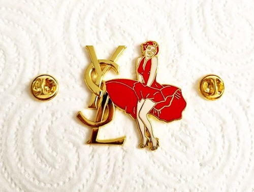 Pin logo ysl - yves, saint