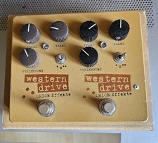 Overdrive Double "Western Drive" fabriqué par ORION EFFEKTE en Allemagne.