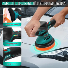Polisseuse Voiture Sans Fil 12V 2800-5500RPM avec Écran LCD + Accessoires