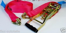 Cargoparts Sangle autour à Cliquet Camion Voiture 5000daN 6 Mètre / 5,5+