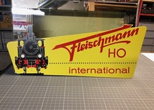 Enseigne Fleischmann HO International - 1968 - Train Miniature