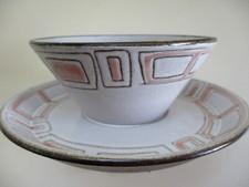 aucière vintage en grès de Niderviller Modèle Maille