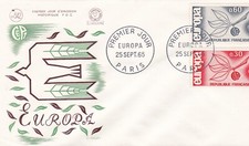 FRANCE 1965 FDC EUROPA  YT