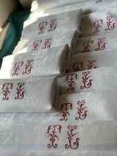18 Serviettes Anciennes