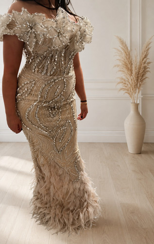 Robe soirée haute couture - de,
