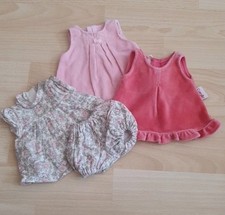 lot de 3 robes pour poupee corolle 