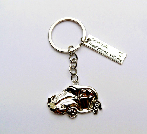 Porte clés voiture coccinelle - clés,